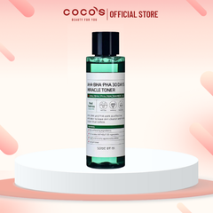 Nước Hoa Hồng Giảm Và Ngăn Ngừa Mụn Some By Mi AHA-BHA-PHA 30 Days Miracle Toner 150ml