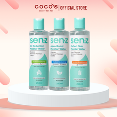 Nước Tẩy Trang SENZ Cấp Ẩm, Sạch Sâu, Sáng Da Micellar Water 250ml