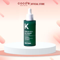 Serum Pretty Skin Vita K - Cica AC Clear Treatment, Serum Phục Hồi, Serum Căng Bóng Da 50ml