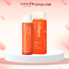 Toner Bergamo Collagen Essential Intensive Toner Cấp Ẩm, Dưỡng Da 210ml - ĐỎ