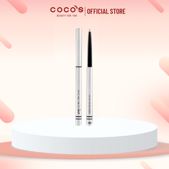 Chì kẻ mắt dạng sáp VACOSI NATURAL STUDIO STYLING TWIST LINER SILVER 5ml