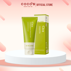 Sữa Rửa Mặt Bergamo Cica Intensive Cleanser Foam 120ml - XANH LÁ