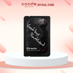 [MIẾNG LẺ] Mặt Nạ Mũi Đẩy Mụn Đầu Đen Sợi Bã Nhờn Ciracle Good bye Blackhead Cotton Mask