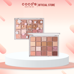 Phấn mắt Hold live evening sakura dance eyeshadow palette 20 ô 34g