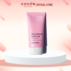 Kem chống nắng nâng tone kiềm dầu No-sebum Tone up Prettyskin