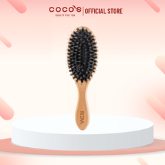 Lược Gỗ Vacosi Wooden Hairbrush Massage Ngăn Tĩnh Điện, Làm Bóng Tóc - C02