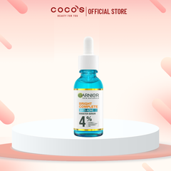 Tinh Chất Garnier Bright Complete Anti-Acnes Booster, Serum Giảm Mụn Mờ Thâm Cho Da Dầu, Mụn 30ml