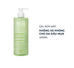 Sữa Rửa Mặt Dạng Gel SVR Sebiaclear Gel Moussant Không Chứa Xà Phòng Dành Cho Da Dầu 55ml/200ml/400ml