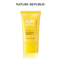 Kem Chống Nắng Nâng Tone Nature Republic California Aloe Daily Sun Block SPF50+PA+++ 57ml