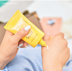 Kem Chống Nắng Nâng Tone Nature Republic California Aloe Daily Sun Block SPF50+PA+++ 57ml