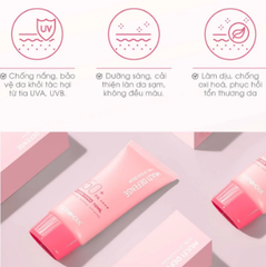 Kem Chống Nắng Nâng Tone Foodaholic Multi Defense Tone Up Sun Cream SPF 50+ PA ++++ (70ml)