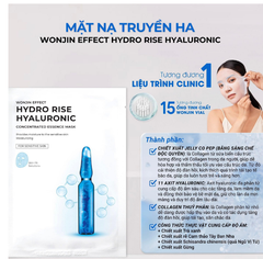 Combo 10 Mặt Nạ Wonjin Cấp Ẩm, Làm Dịu, Cung Cấp Collagen (27g/ 30g x 10 miếng)