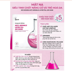 Combo 10 Mặt Nạ Wonjin Cấp Ẩm, Làm Dịu, Cung Cấp Collagen (27g/ 30g x 10 miếng)