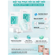 Mặt Nạ Wonjin Cấp Ẩm, Làm Dịu, Cung Cấp Collagen 27g/ 30g