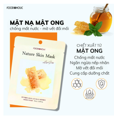 Mặt Nạ Foodaholic Nature Skin Mask, Mặt Nạ Dưỡng Ẩm, Mặt Nạ Giảm Mụn, Mặt Nạ Trắng Da 23g