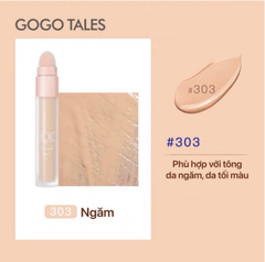 Che Khuyết Điểm 2 Đầu Gogo Tales Moisturizing Traceless Concealer Special Fish