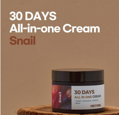 Kem Dưỡng Pretty Skin 30 Days All In One Cream - Ốc Sên, Kem Dưỡng Cấp Ẩm Cho Da 30 days