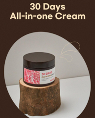 Kem Dưỡng Pretty Skin Collagen 30 Days All In One Cream - Kem Dưỡng Cấp Ẩm, Phục Hồi Da