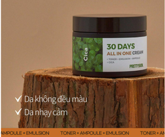 Kem Dưỡng Pretty Skin 30 Days All In One Cream - Cica
