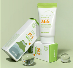 KEM CHỐNG NẮNG HẰNG NGÀY 365 PRETTYSKIN THE PURE JEJU CICA 365 MILD SUN CREAM
