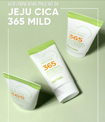 KEM CHỐNG NẮNG HẰNG NGÀY 365 PRETTYSKIN THE PURE JEJU CICA 365 MILD SUN CREAM