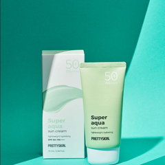 Kem chống nắng Prettyskin Super Aqua , Kem Chống Nắng Cấp Nước Cho Da 70ml