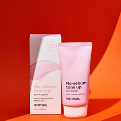Kem chống nắng nâng tone kiềm dầu No-sebum Tone up Prettyskin
