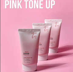 Kem Chống Nắng Nâng Tone Pretty Skin Pink Tone Up Sun Cream SPF50+ PA++++