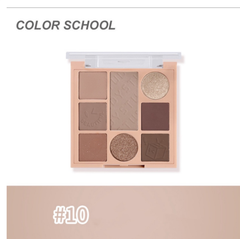 Bảng Mắt 8 Ô Color School Playing Magic Cube Eyeshadow Plate