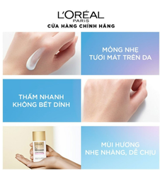 Kem Chống Nắng L'Oreal  UV Defender Matte & Fresh Mịn Nhẹ Kiềm Dầu Thoáng Mịn Da 50ml  SPF 50+ PA ++++
