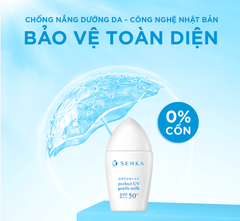 Sữa Chống Nắng Senka Perfect Uv Gentle Milk A, Sữa Chống Nắng Cho Da Nhạy Cảm 40Ml