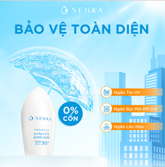 Sữa Chống Nắng Senka Perfect Uv Gentle Milk A, Sữa Chống Nắng Cho Da Nhạy Cảm 40Ml