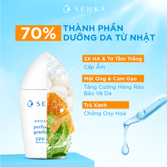Sữa Chống Nắng Senka Perfect Uv Gentle Milk A, Sữa Chống Nắng Cho Da Nhạy Cảm 40Ml