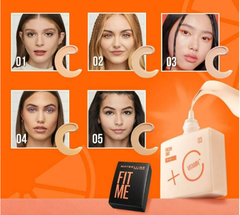 Kem Nền Fit Me Tint C Tươi Mướt Chống Nắng với Vitamin C & SPF50 Maybelline New York  30ml