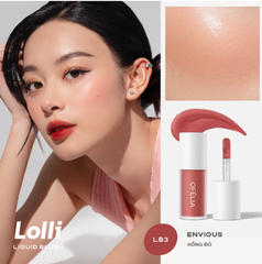 Má Hồng OFÉLIA Lolli Liquid Blush Má Hồng Dạng Kem Cho Đôi Má Hồng Xinh Xắn 4.3g
