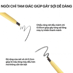 Chì Kẻ Mày 2 Đầu Gẩy Sợi Nhiều Màu Tự Nhiên Lâu Trôi Gogo Tales Cloud Mist