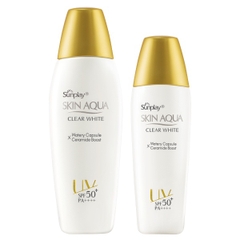 Sữa Chống Nắng Sunplay Skin Aqua Clear White SPF 50+ PA++++ Dưỡng Da Sáng Mịn 55g