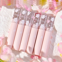 Son Kem Lì Hold Live Hoa Anh Đào Flowers Sakura Velvet Matte Lip Glaze
