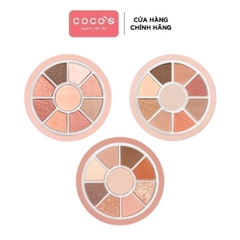 Bảng Phấn Mắt Color School Vitality Pocket Eyeshadow Palette 9 Màu 12.4g