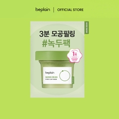 Mặt Nạ Beplain Mung Bean Pore Clay Mask Đất Sét Từ Đậu Xanh Hỗ Trợ Sạch Sâu 120ml