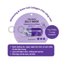 Combo 10 mặt nạ Banobagi Cung Cấp Vitamin Cho Da Banobagi Vita Genic Jelly Mask (30ml x 10)