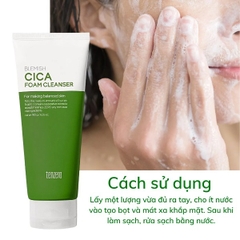 Sữa Rửa Mặt Tenzero Blemish Cica Foam Cleanser 180g