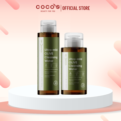 Nước Tẩy Trang DrCeutics Ultra-mild Olive Cleansing Water Nước Tẩy Trang Làm Sạch Dịu Nhẹ, Cấp Ẩm 500ml