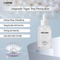 Tinh Chất Prettyskin Pearl Ampoule Dưỡng Trắng Da Ngọc Trai 50ml