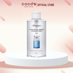 Nước Tẩy Trang JM Solution Hyaluronic Acid Ampoule Cleansing Water Nước Tẩy Trang Sạch Sâu Dịu Nhẹ Cấp Ẩm 500ml / 850ml