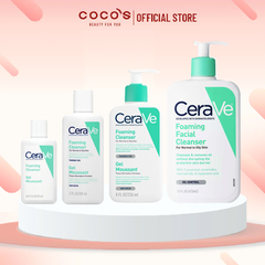 [CERAVE] Sữa rửa mặt tạo bọt Cerave Foaming Facial Cleanser (DA THƯỜNG, DẦU)