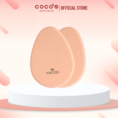 Bông Phấn Ướt Hình Giọt Nước Vacosi Contouring Sponge (2 Cái) - BP15