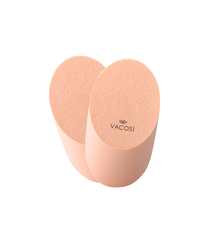 Bông Phấn Ướt Tán Nền Vacosi Ellipse Sponge Hình Xúc Xích (2 Bông) - BP10