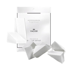 Bông Phấn Ướt Tam Giác Vacosi Pro Wedge Pro Sponge Pro (Bịch 12 Miếng) - PU01