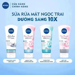 Sữa Rửa Mặt NIVEA  Dưỡng Trắng, Ngừa Mụn, Cấp Ẩm 100g